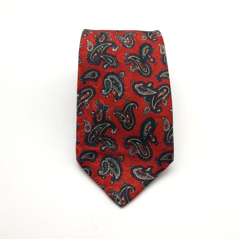 St Michael UK Men Tie 100% Polyester Accessory Work Business Gift Slim 3.25"